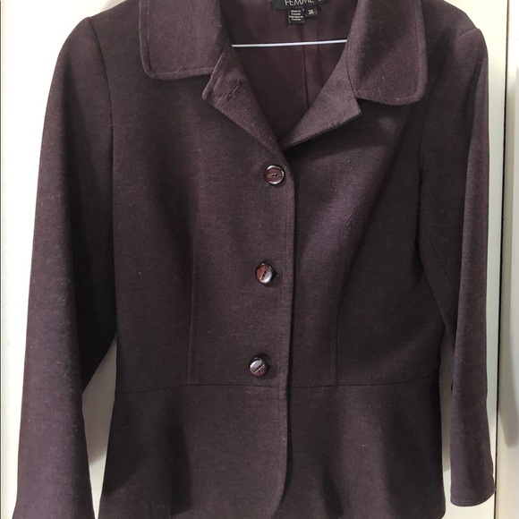 Burgundy Blazer - Picture 2 of 7